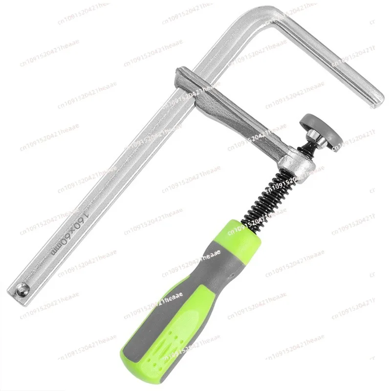 Suitable for with Plastic Handle Screw Action Arm Woodworking  Table Track Saw Rails Guide Rail Woodworking Clamps 1Pc 120/300mm