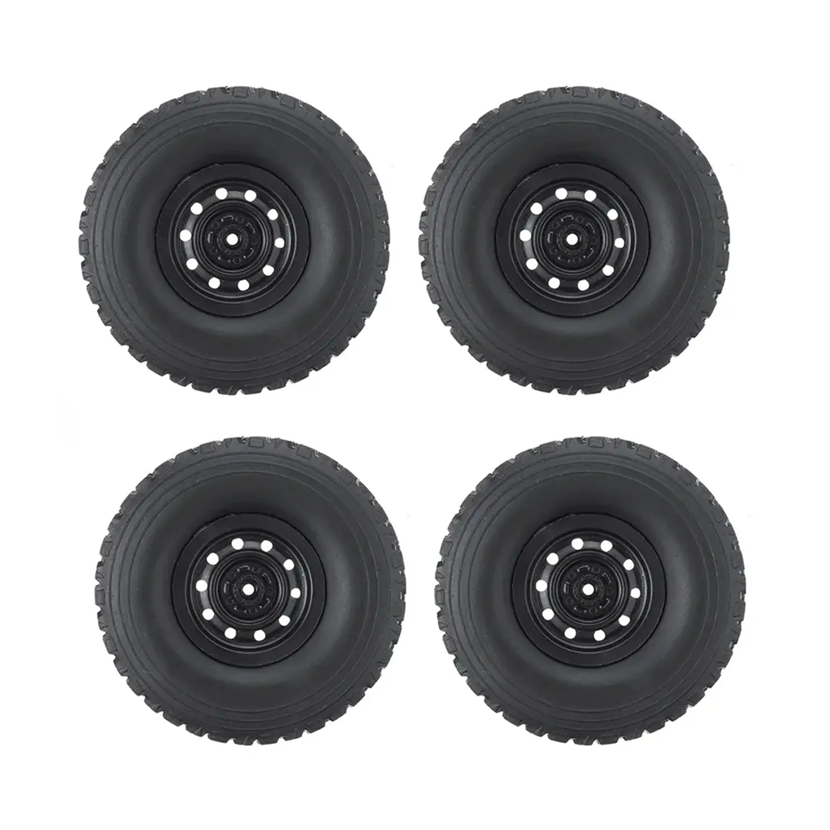 

12Pcs RC Car Tires Tyre Wheel Upgrades Accessories For MN D90 D91 D99 MN99S WPL C14 C24 C34 C44 RC Car Spare Parts-Y44A