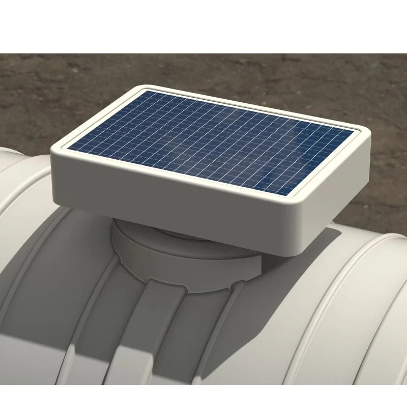 Wiring‑Free 70W Solar‑Powered Centrifugal Air Extraction Fan Cooling Box for Water Tank Cooling