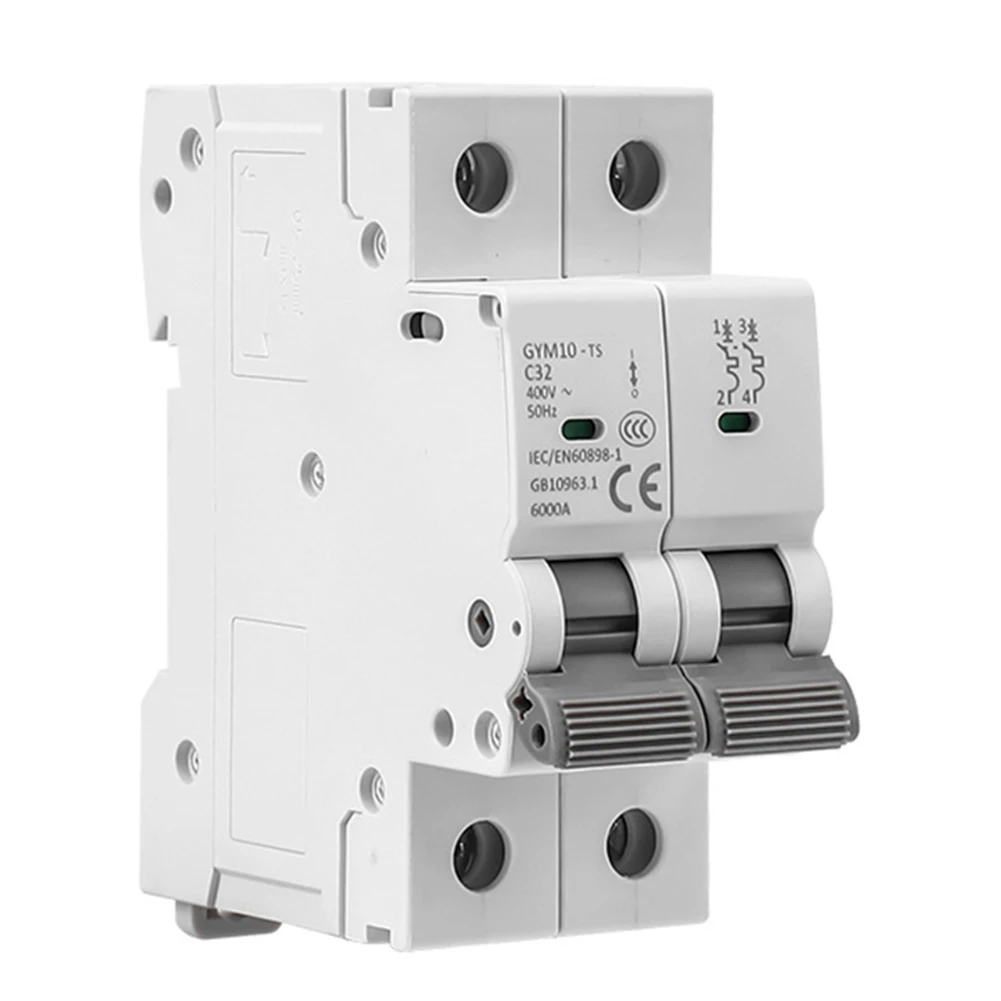 

2-полюсный выключатель, 6 кА, переключатель с кривыми крыльями, компактный размер, простая установка, функция индикатора, работа без частотного переключателя