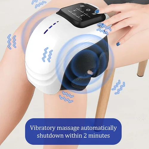 Imagen 2 del producto Foreverlily-masajeador de rodilla inteligente, máquina de masaje de rodilla con vibración y presión de aire, masajeador eléctrico para codo, hombro y rodilla