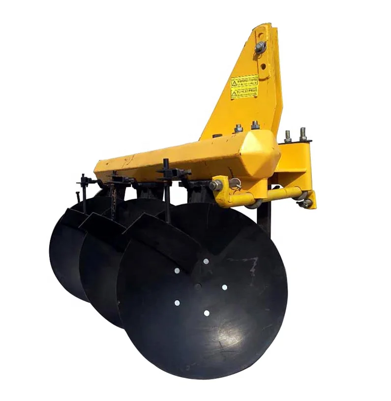 Tractors Mounted Disc Plough With Gearbox High Productivity Farm Cultivator For Sale