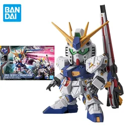 Bandai oryginalna figurka Anime SD RX-93ff V GUNDAM zestaw zabawki modele Model kolekcjonerski ozdoba prezenty dla dzieci