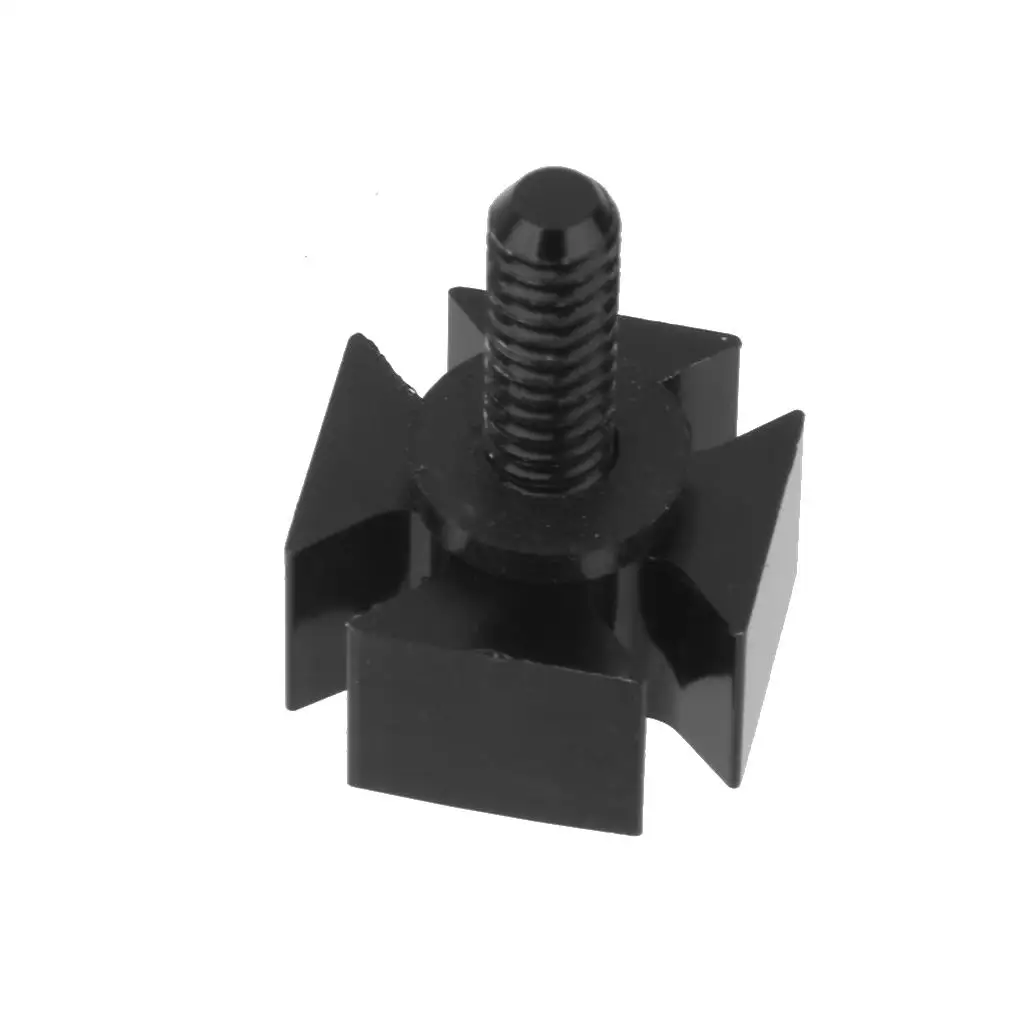 Motorcycle Seat Bolt Cross Mount Black Aluminum Screw Metal Plastic Hardware for Harley Models
