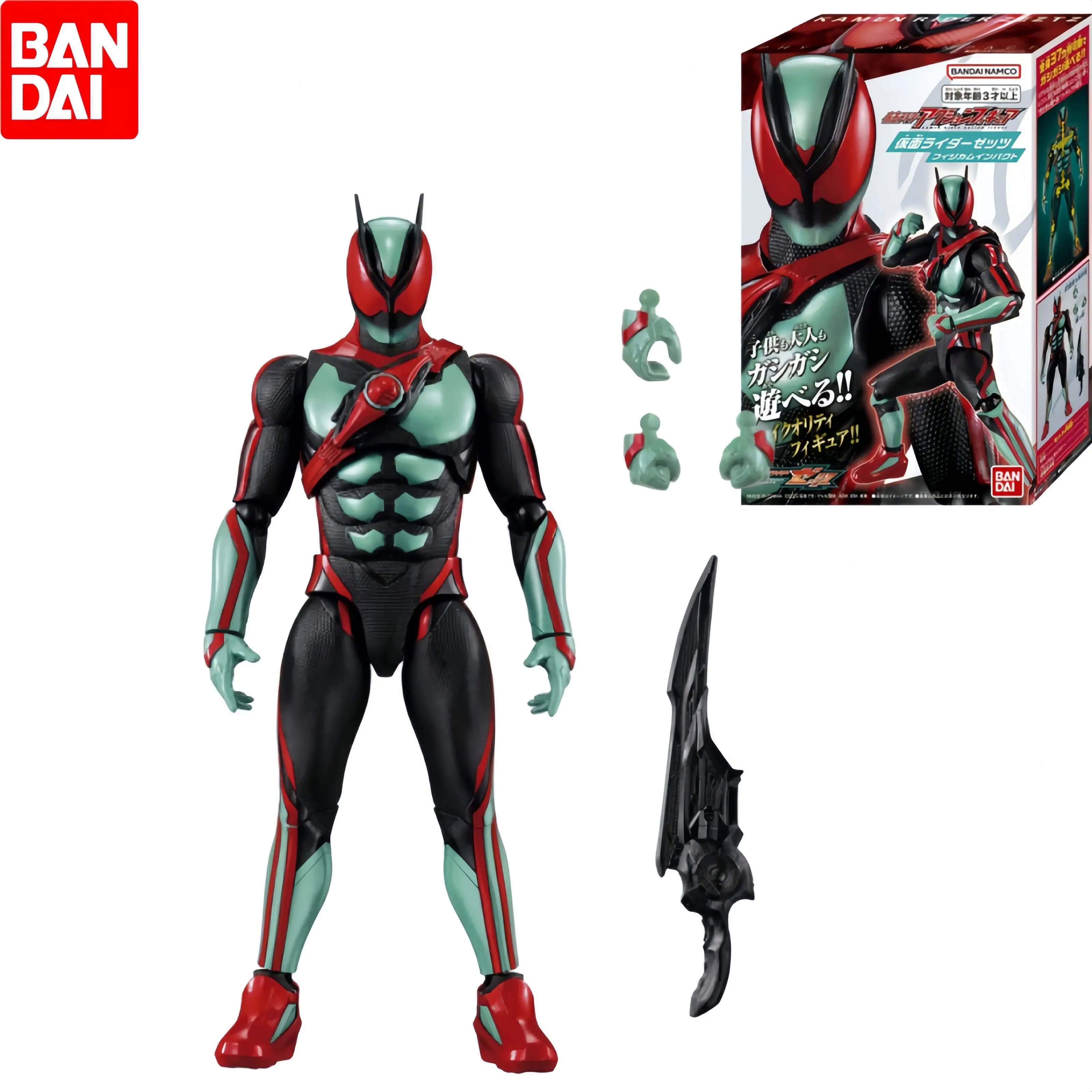 Genuino Bandai Kamen Rider Zeztz Zzz Joint Mobile 12 cm Action Figure Modello Giocattolo Forma di Base Modello Regalo Da Collezione