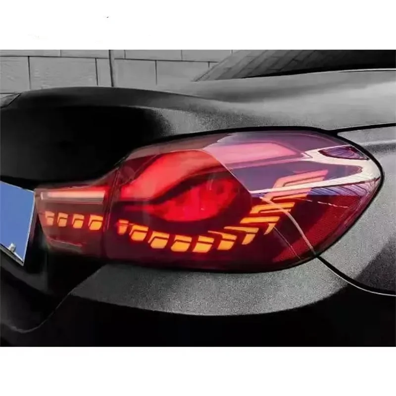 Car Modified Led Taillights Led Tail Lamp Light For 4 Series M4 F82 F83 F32 F33 F36 2013 - 2021 Light Dragon Scales AccessorLED