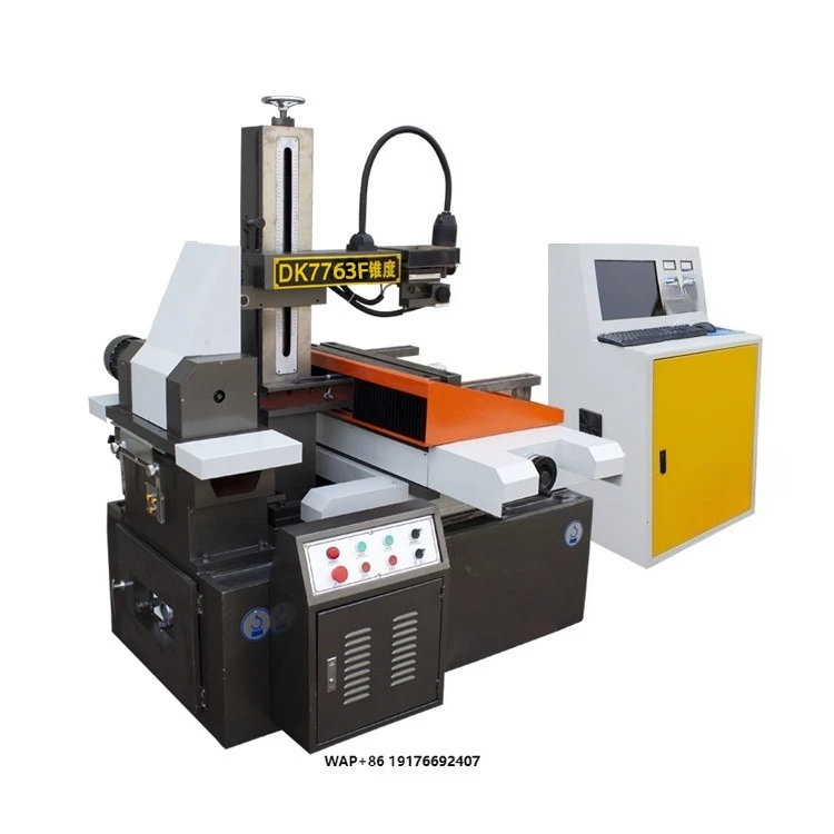 DK7763F Making Metal Molds High Speed Cutting Machines CNC Wire Cut EDM Machine