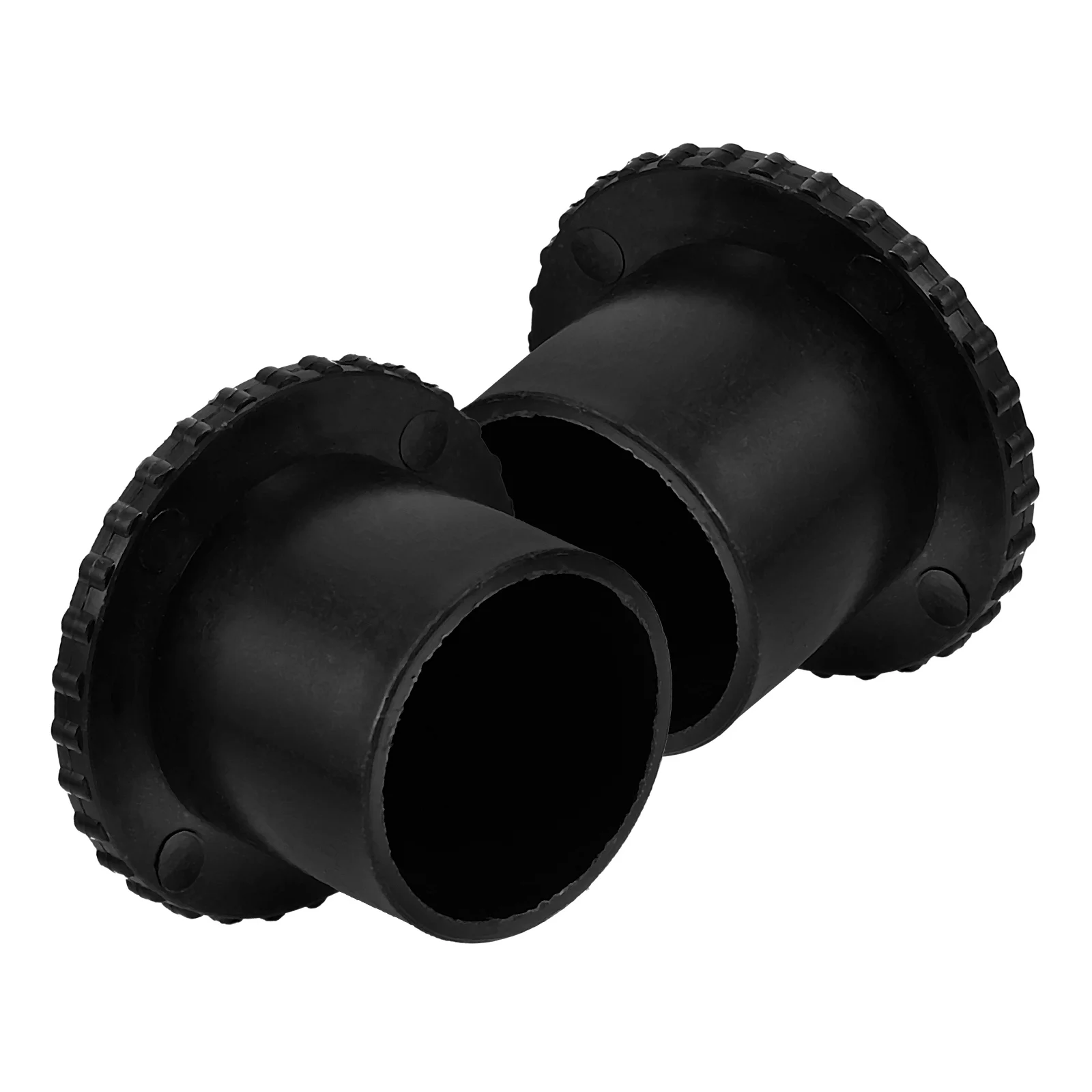 

2pcs Black Clothes Rack End Caps Plastic Stopper for Hanger Rods Drying Accessories Clothes Rack Parts