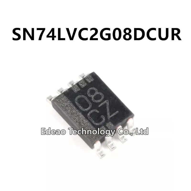 10~100Pcs/lot NEW SN74LVC2G08DCUR VSSOP-8 SN74LVC2G08DCUT SN74LVC2G08 74LVC2G08 SMD Marking:08CZ