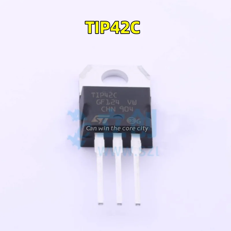 

5-10 pieces New original TIP42C TIP42 straight TO-220 PNP power transistor straight triode