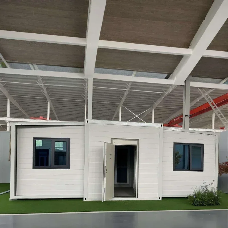 Expandable Container House Prefabricated Folding House Office Widely Application Foldable Container House Tiny Home for Italy