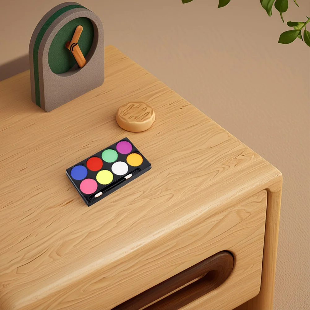 لوحة طلاء زيتية مكونة من 8 ألوان، مجموعة مكياج فنية للجسم لحفلات المهرجانات المسرحية، تدوم طويلاً، سهلة الاستخدام