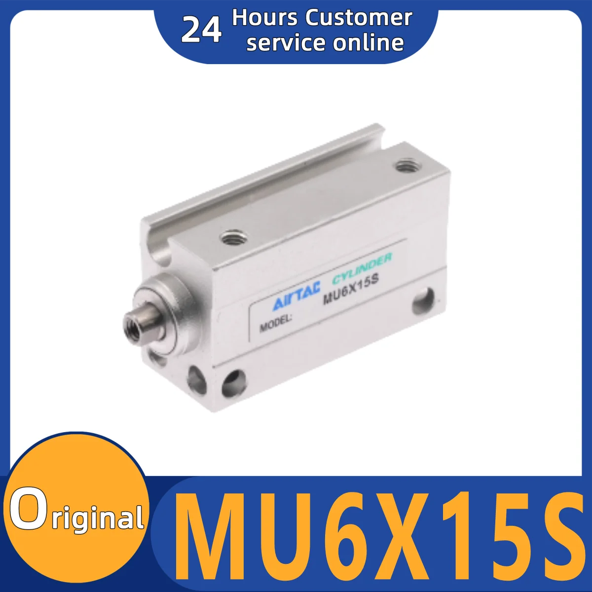 

Brand new original cylinder MU6X15S MU6X20S MU6X25S MU6X30S