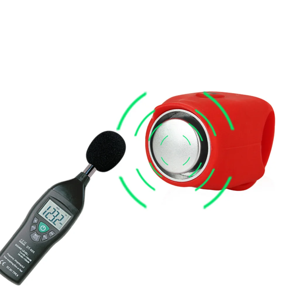 

Electric Horn For Bike 6 Modes 45Db Mini Bicycle Bell Silicone Waterproof Handlebar Mount Mountain Road Cycling