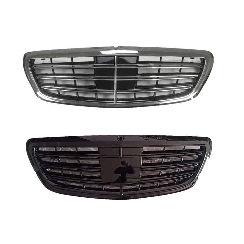 

for 2018-2020 W222 Mercedes Benz S320 S400 S450 S550 S560 Front Bumper Radiator Grill Mesh Middle Net A2228802500 2228802500