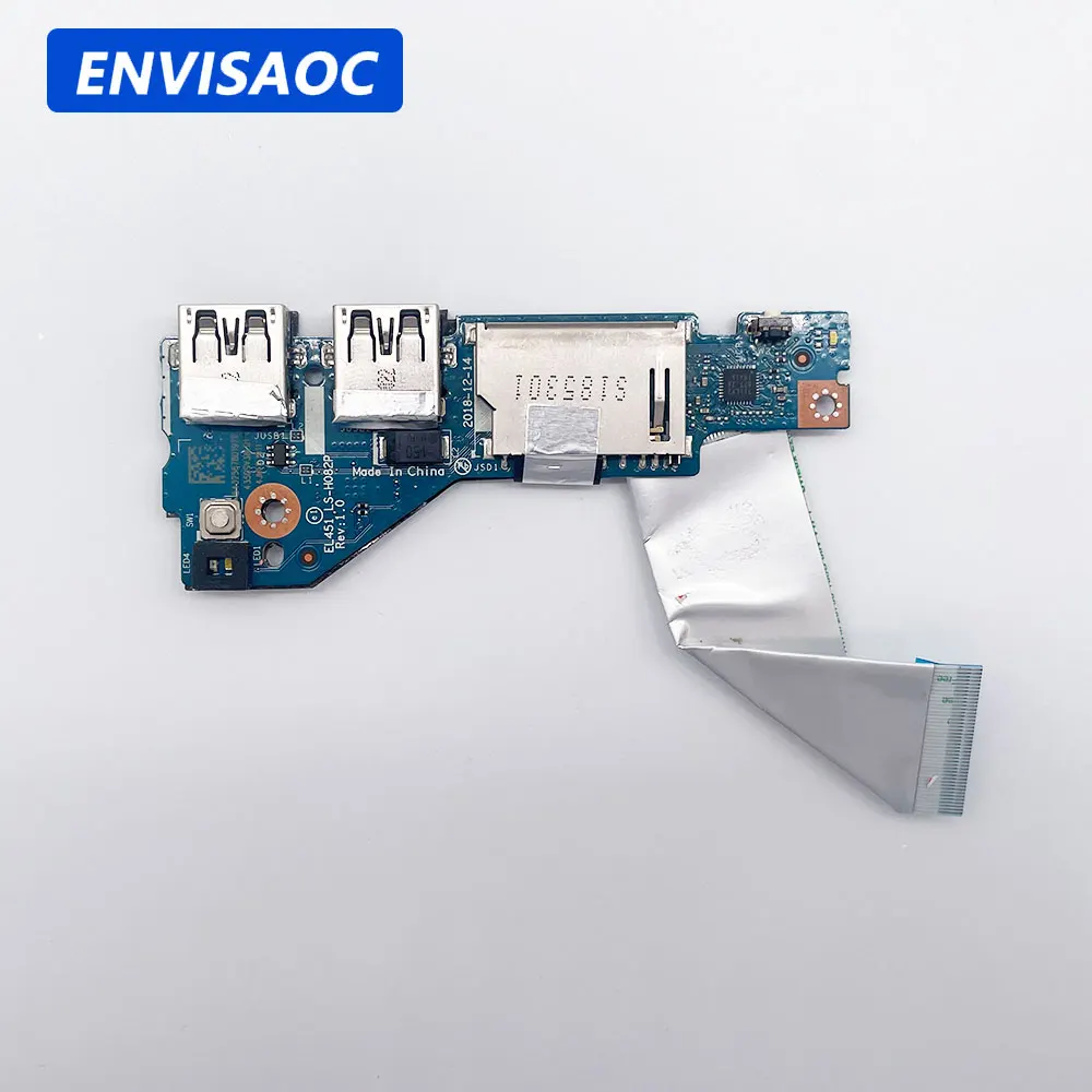 Voor Lenovo Xiaoxin Air 14 2019 S540-14 S540-14IWL S540-14IML S540-14API Laptop Kaartlezer Usb Jack Power Knop Board Switch