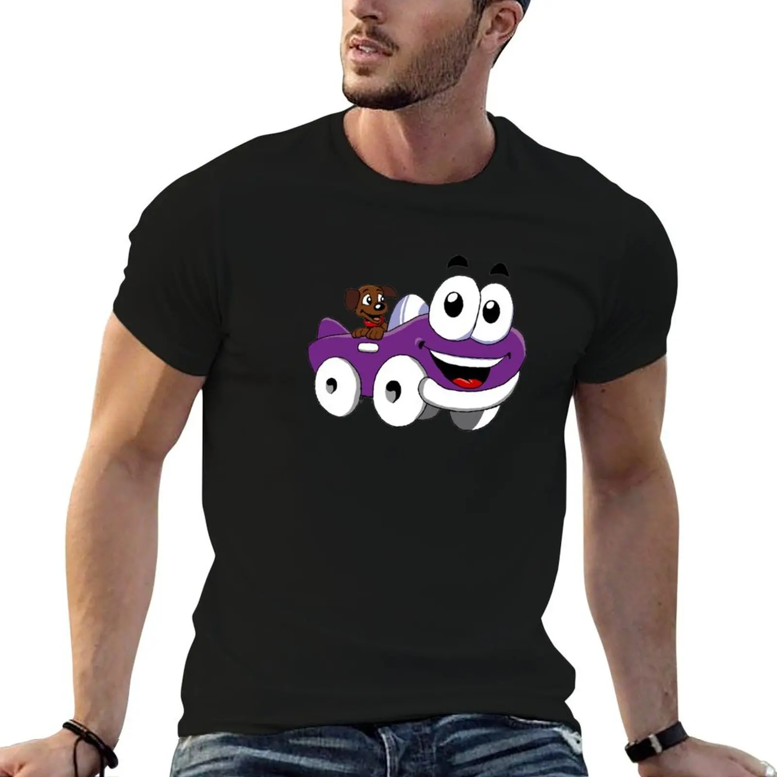 Putt Putt Car (Humongous Entertainment Game) T-Shirt Funny t-shirt summer 2026 Men's clothing