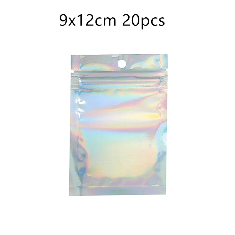 50 stks Kleurrijke Sterke Ritssluitingszakje Plastic Zelfsluitende Zakje Zip Ritssluiting Zakken Armbanden Ketting Ring Sieraden Verpakking