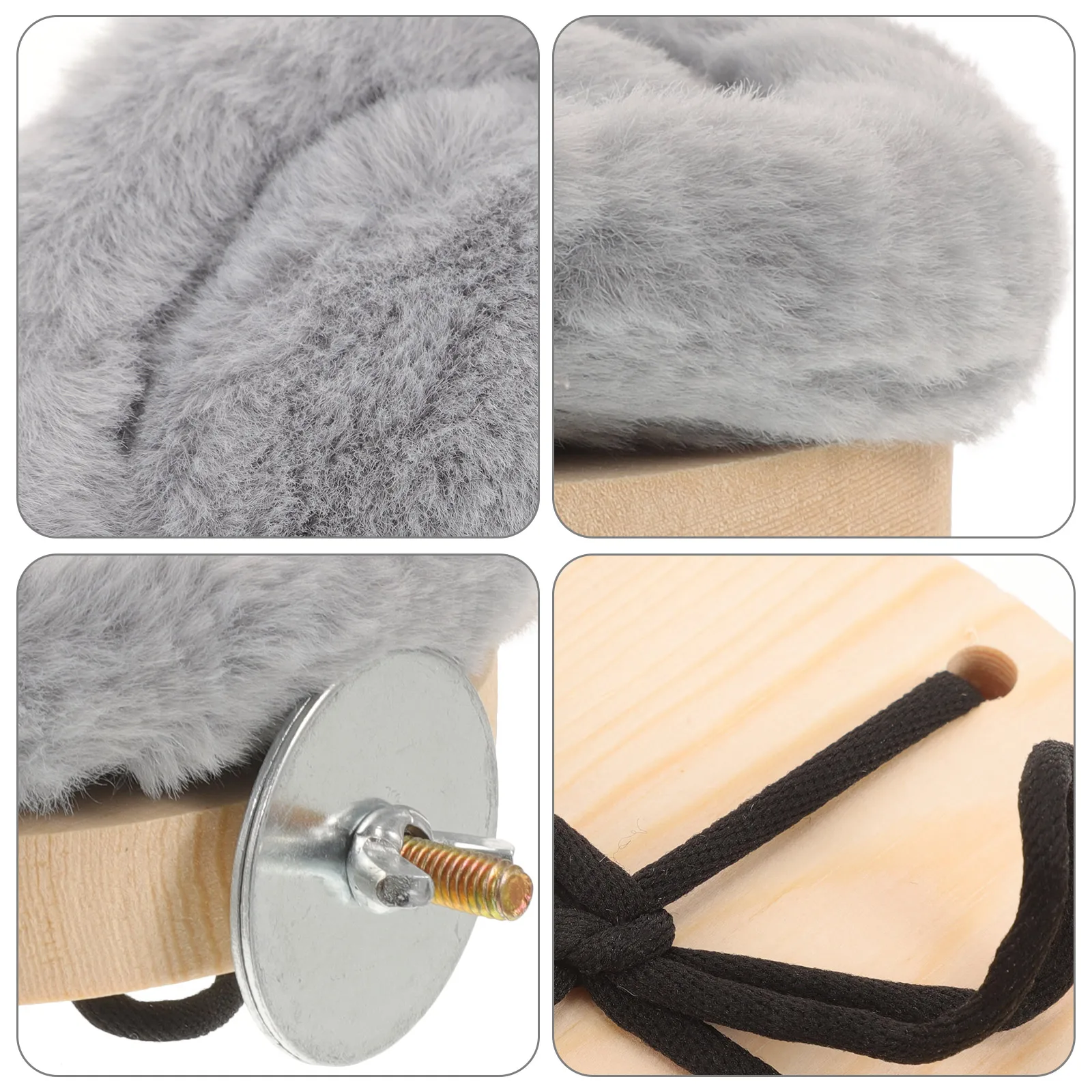 

Parrot Warm Platform Bird Cage Perch For Parakeet Cockatiel Winter Standing Exercise Playground Birdcage Accessories