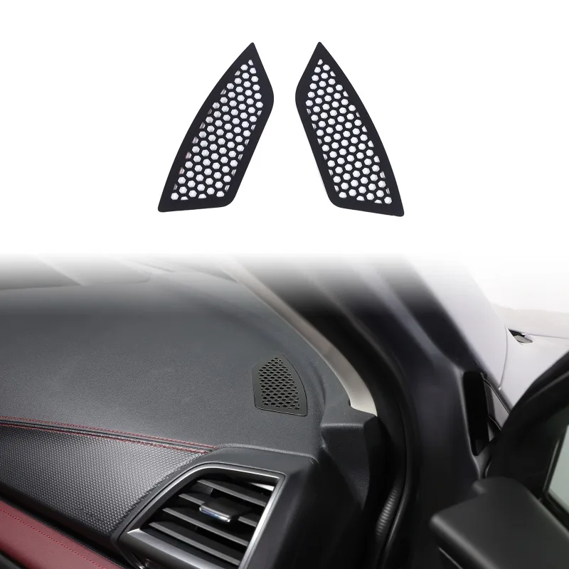 

Stainless Steel Dashboard Side Vent Dust Covers for 2019-2024 Subaru Forester Car Accessories