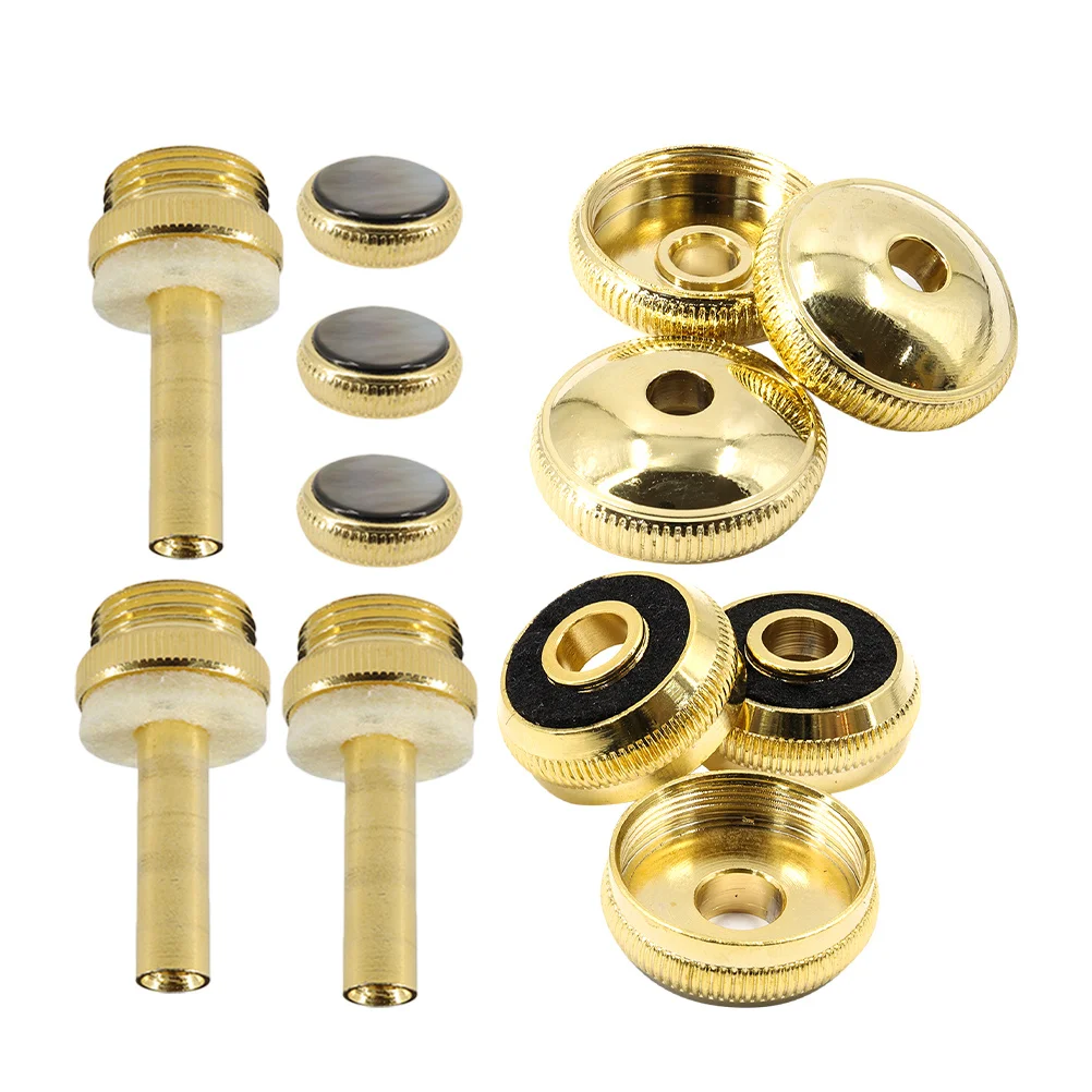 Trompetreparatie Steunstangen en kernnetkleppen Knopenset Duurzame trompetvervangingsonderdelen Accessoires voor muziekliefhebbers