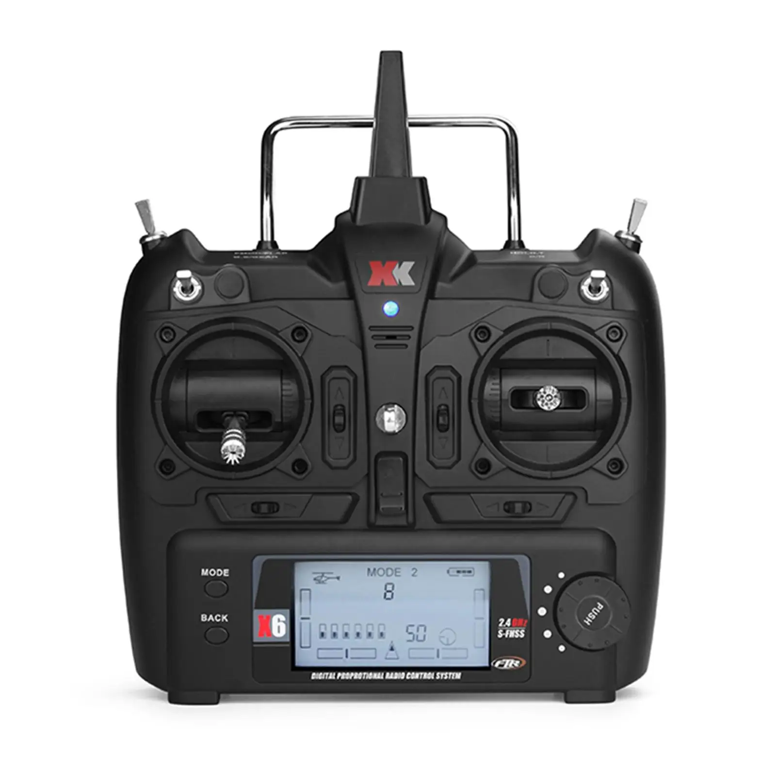 

Wltoys X6 Controller / Transmitter Spare Parts for Wltoys XK K100 K110 K120 K123 K124 K130 RC Helicopter