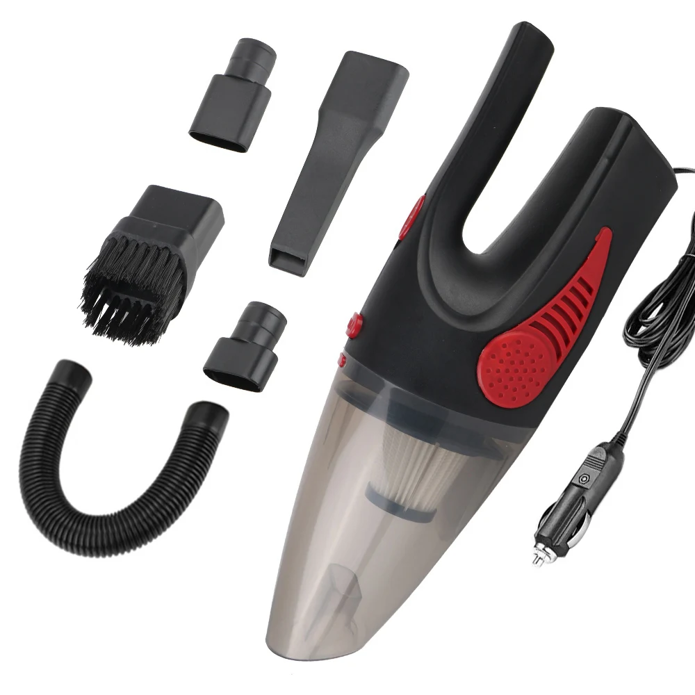 

Car Accessories Cordless Vacuum Cleaner Handheld Wet Dry Clean Cigarette Lighter Plug 120W DC 12V 5000PA Strong Suction