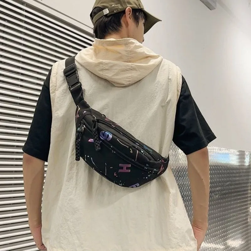 Ins Style Student Sports Chest Bag - alternate angle