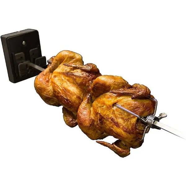 Char-broil อเนกประสงค์ rotisserie สีดำ