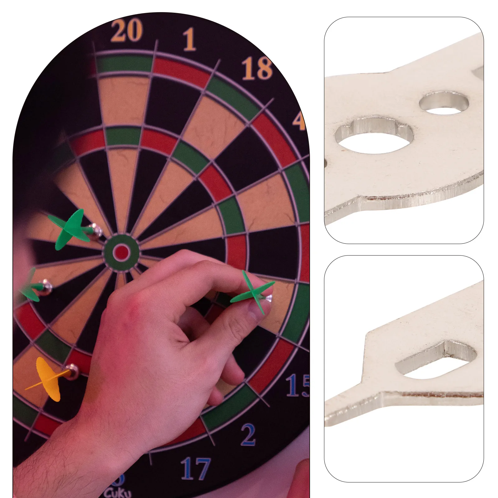 Dart Installation Tool Portable Wrench Aluminum Rod Stainless Steel Multi-angle