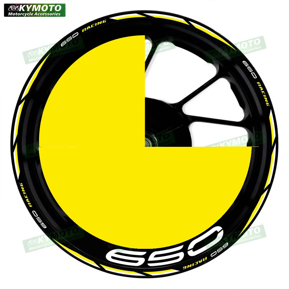 

For Z650 Z 650 motorcycle accessories 17 inch front and rear wheel stickers fairing modified reflective stickers decoration