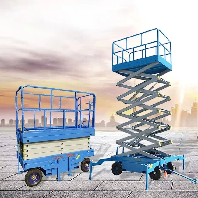 6m 8m 10m Reparación aérea Mantenimiento Equipo de ascensor Plataforma de trabajo Mesa elevadora Elevador de tijera con CE