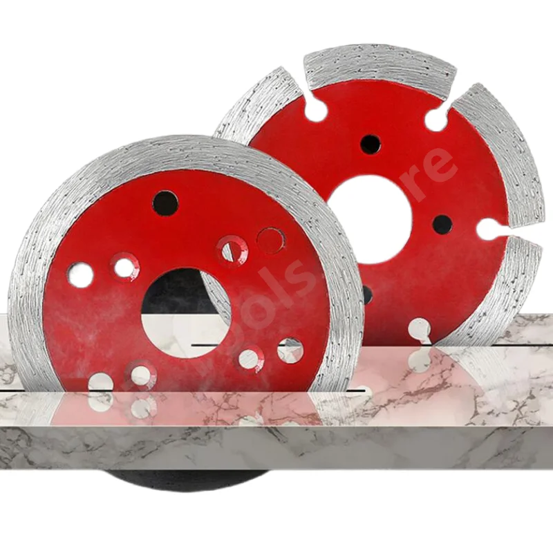 1/2/3Pcs 80MM Diamond Saw Blade Continuous Segmented Rim Cutting Disc Stone Tile Concrete Marble Circular Sharp Saw Blades