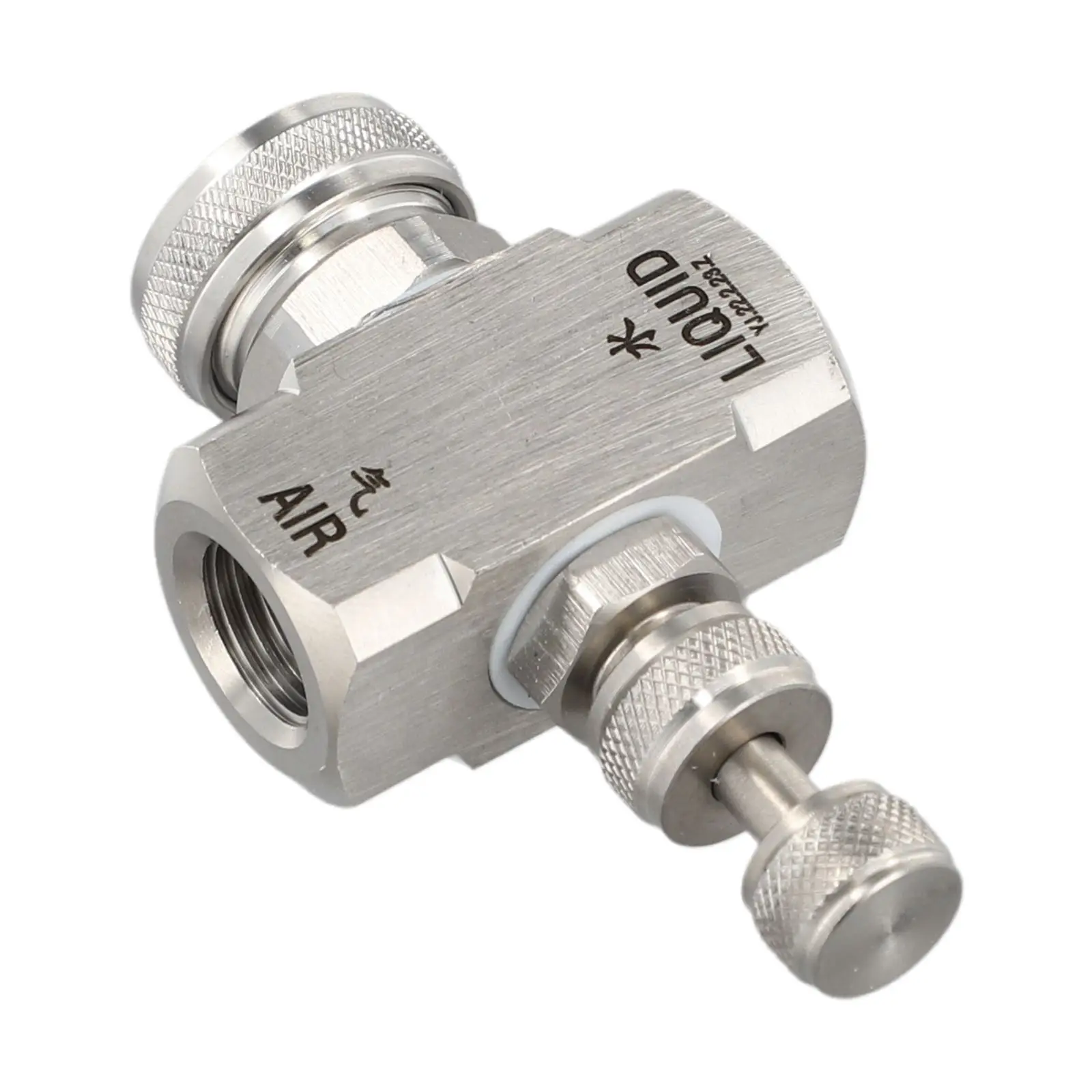 Adjustable Spray Nozzle with Stainless Steel Build for High Pressure Air Water Mixing in Cooling and Humidification Applications