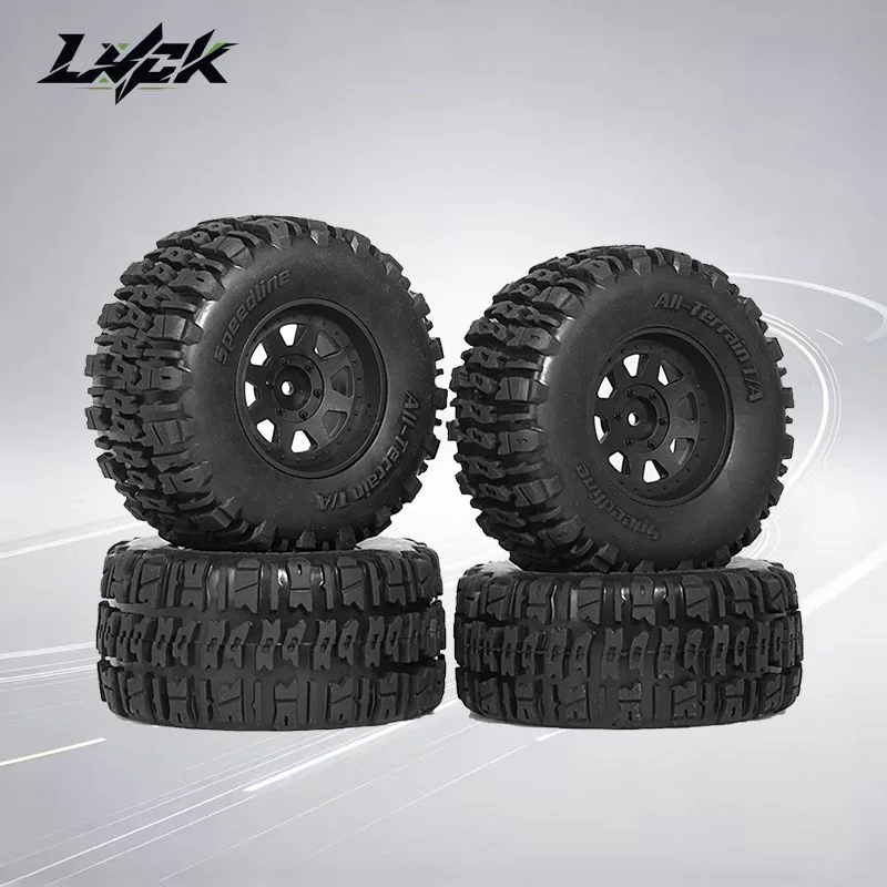 Durable Rubber 110mm SCT Tyres, Deep Tread Grip, For 1/10 FS Racing Short Course, Remo, Huanqi 727 RC Vehicle