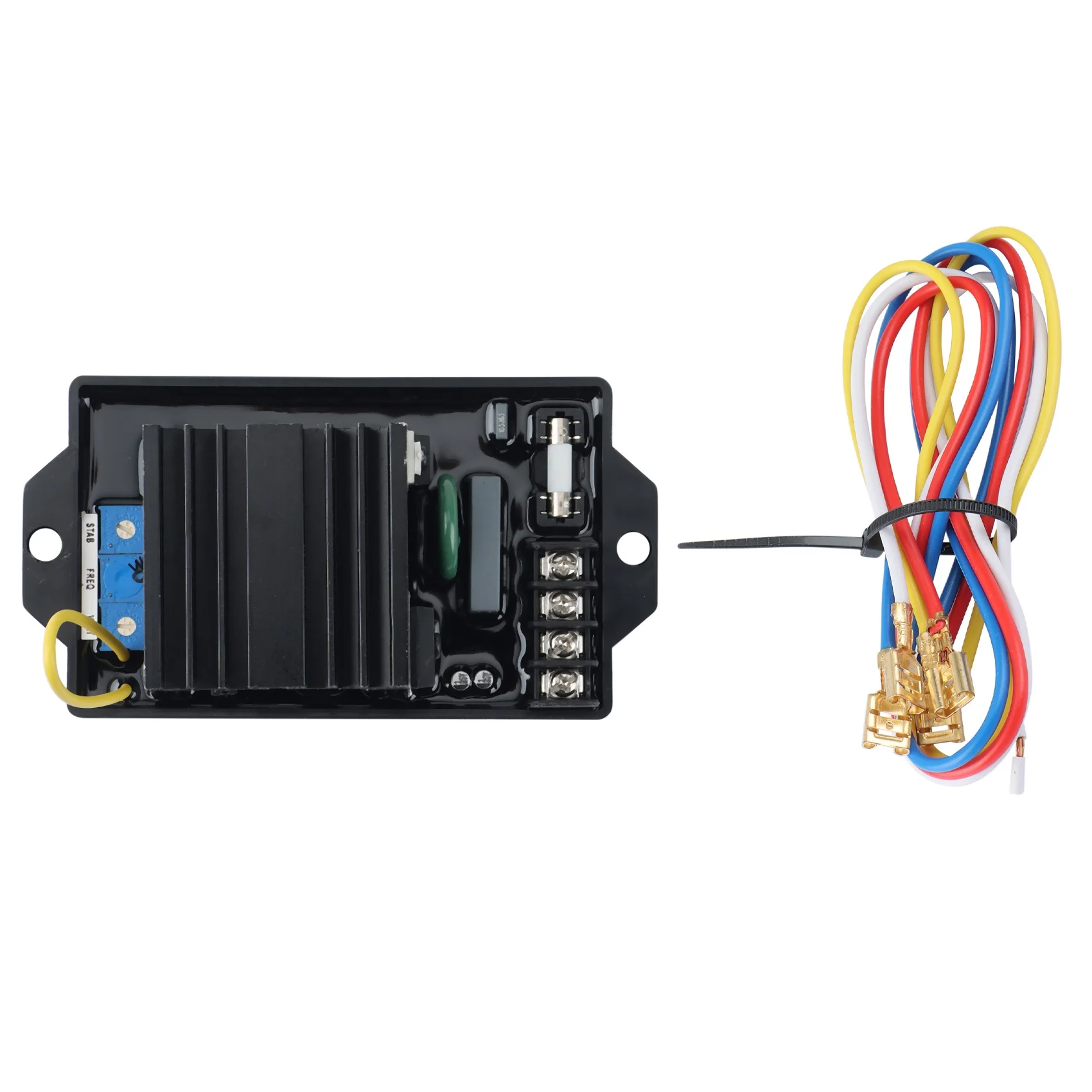 

Φ регуляция напряжения, Бесщеточный Регулятор возбуждения, Φ защита низкой частоты давления