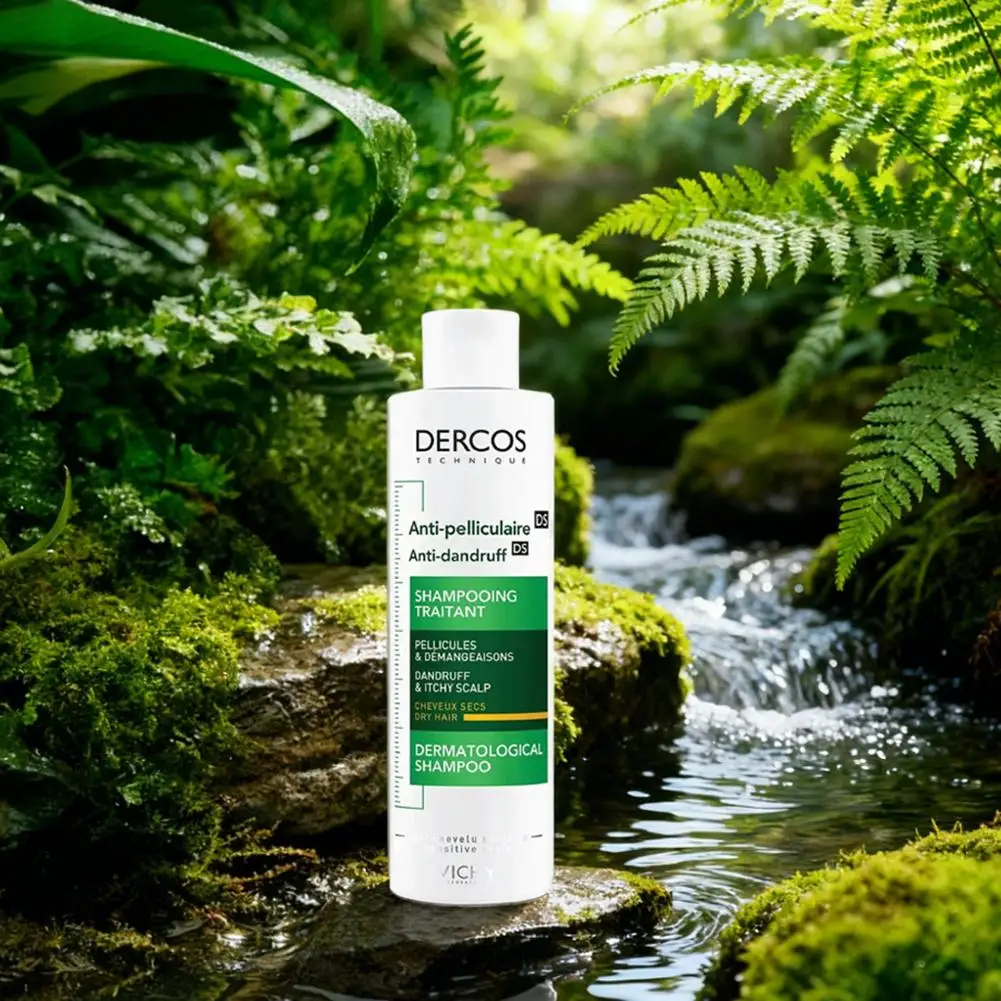 

Dercos Anti-dandruff Shampoo Cleansing Scalp Oil Control Fluffy Improve Damaged Hair Moisturizing Smooth Scalp Care 200ml