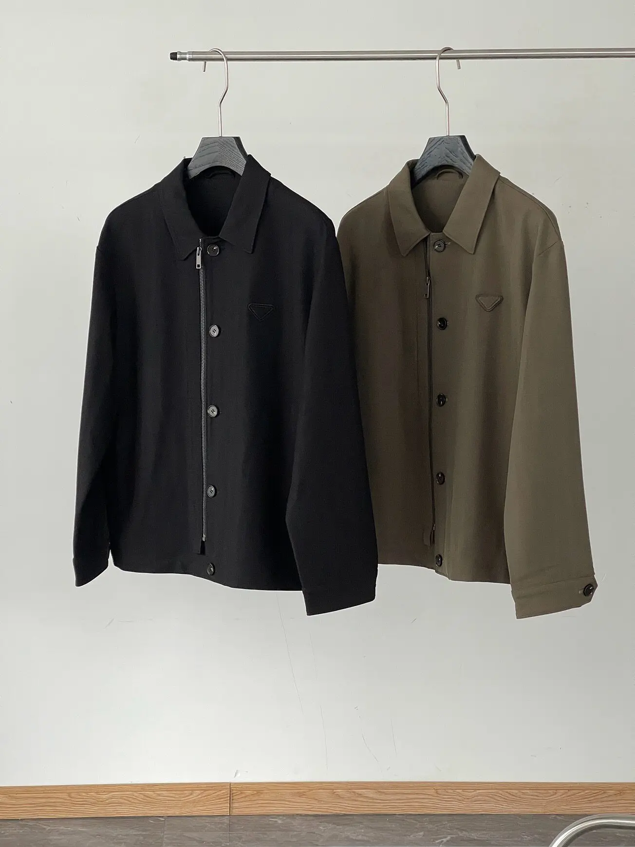 Italian old money simple high-end lapel jacket