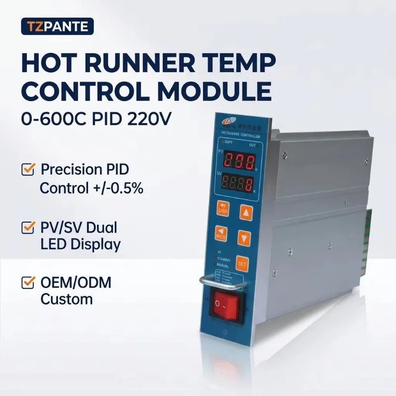 Hot Selling Hot Runner Temp Control Module 220V PID Temperature Controller for Plastic Injection Molding Machine
