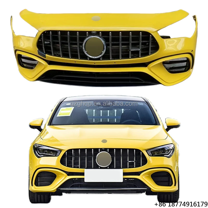 

The Best-selling Car Front Nozzle Assembly Body Kit Is Suitable for W118 CLA45 Front Bumper