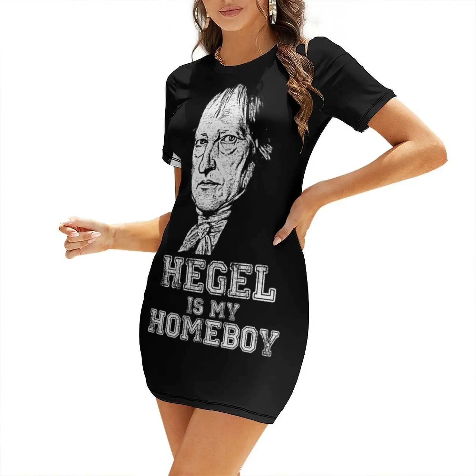 

Hegel Is My Homeboy Short-Sleeved Dress dresses summer woman 2025 dresses for women ceremony dresses Dress