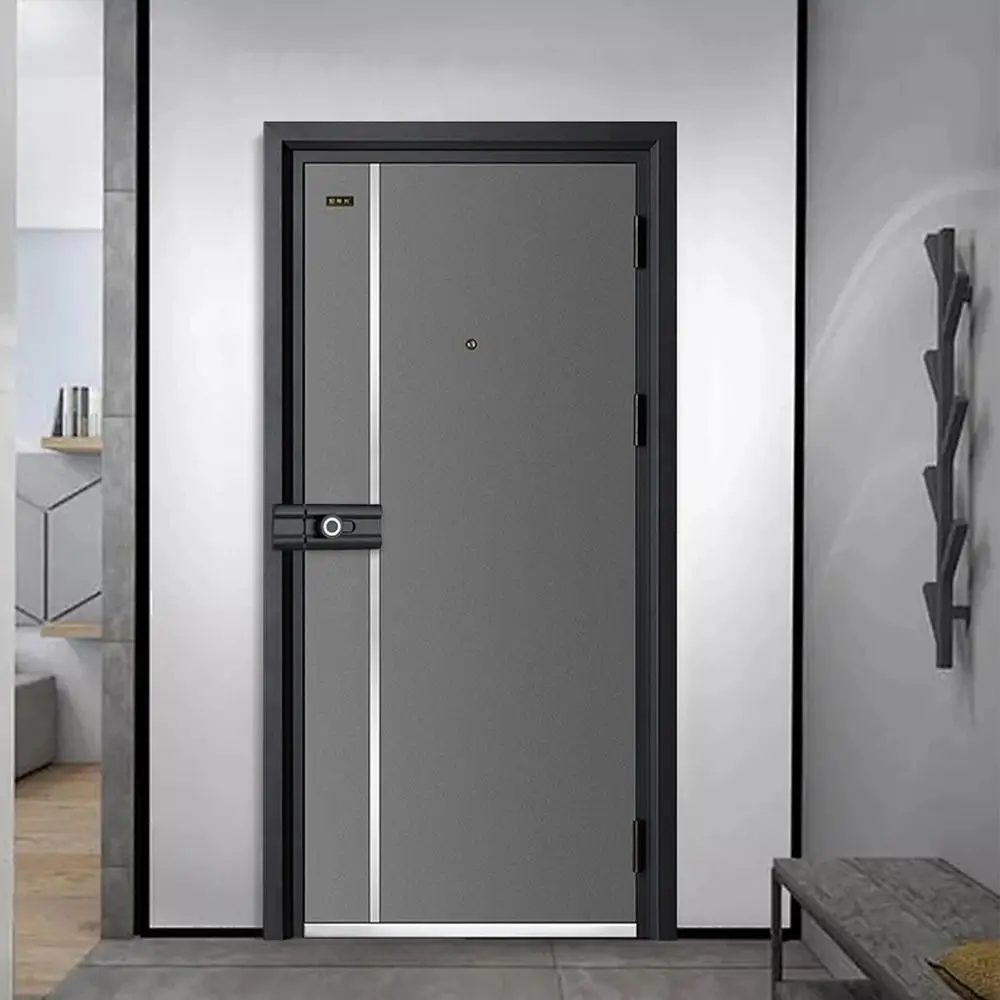 مشبك باب مضيء متين مضاد للسرقة، باب أمان من سبائك الألومنيوم، لا يوجد ثقب، مشبك باب للمطبخ #5