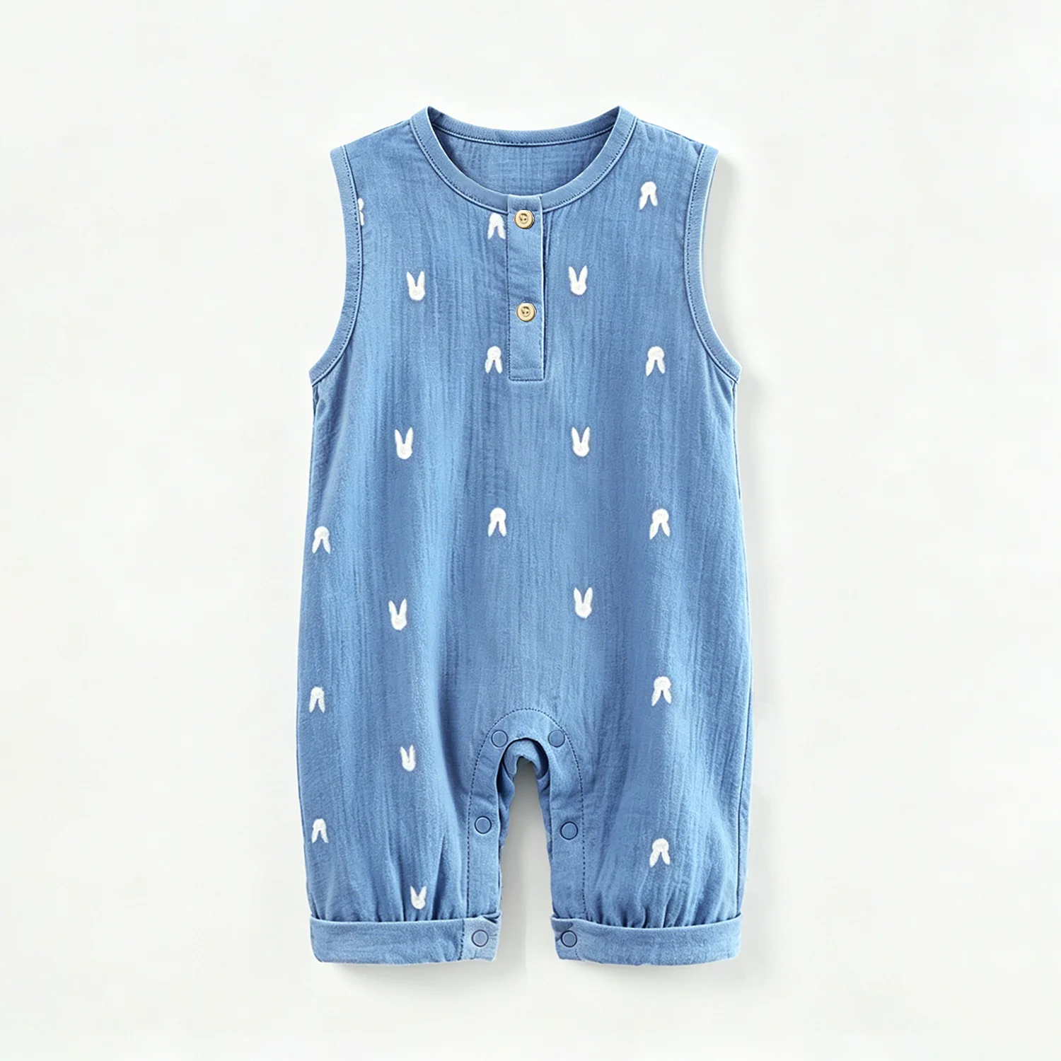 Sweet Baby Boy Girl Clothes Summer Organic Cotton Infant Romper Newborn Sleeveless Clothes