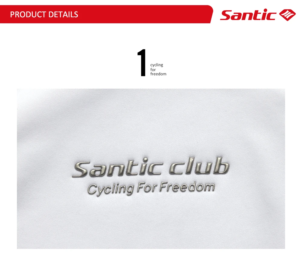 Santic Fahrradjacken Herbst/Winter Warme Fahrradjacken 2025, neuer Rennrad-Wind- und wasserdichter Fahrradmantel TM25C01188 – Detail 6