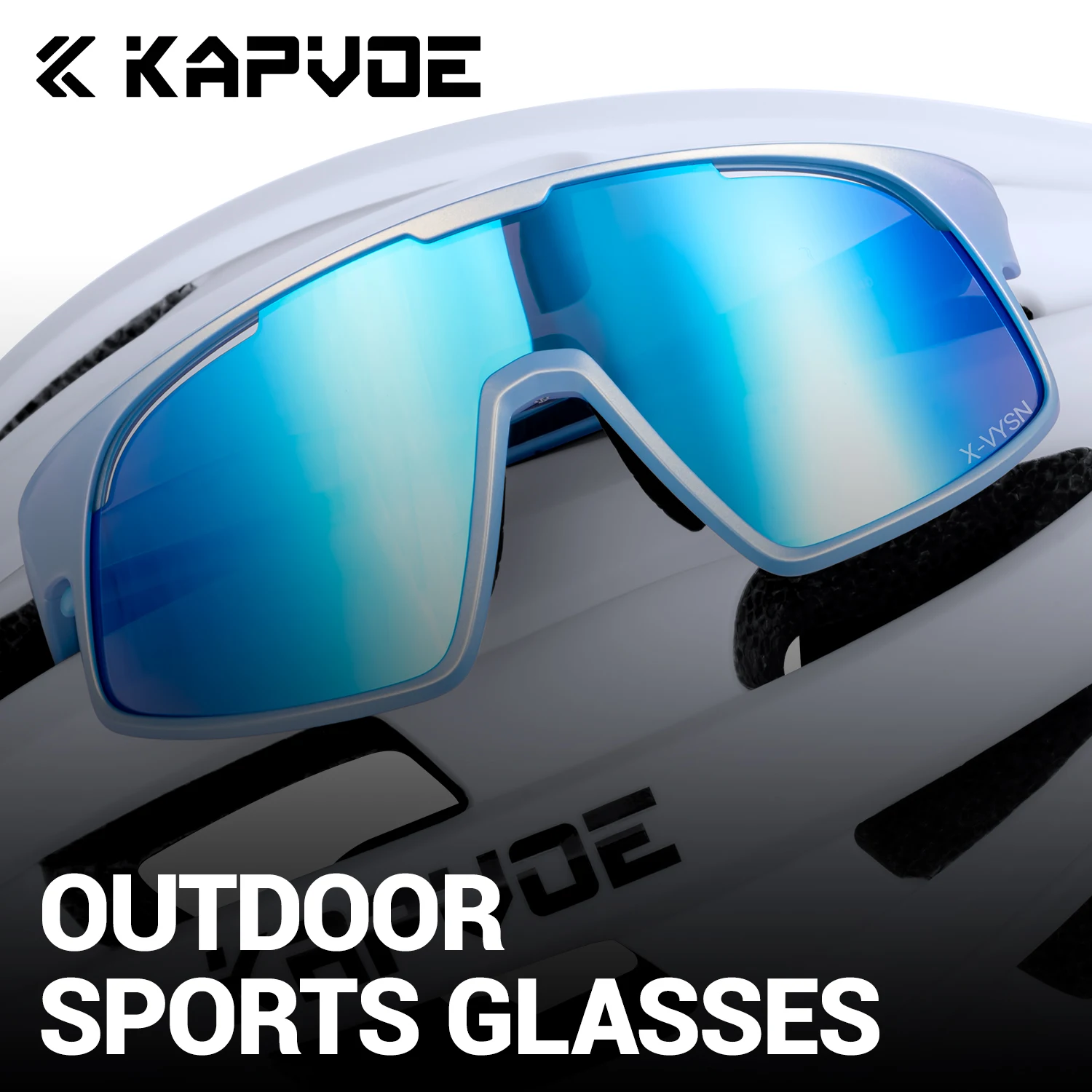 

Kapvoe спортивные очки велосипедные солнцезащитные очки для мужчин и женщин синие походные очки велосипед MTB велосипед уличные походные очки UV400