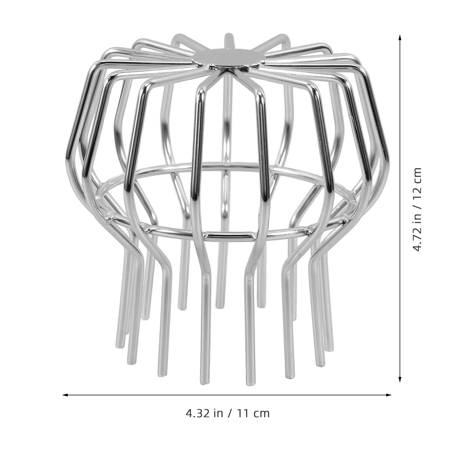Roof Top Stainless Drain Cover Gutter Guard Filter Rack Downspout Screen for Leaf Food Waste Blockage Prevention Fast Water