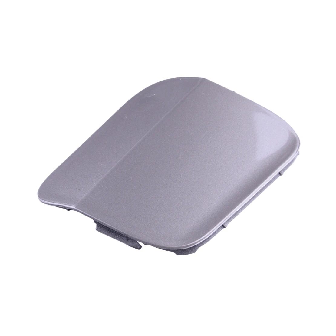 1 زوج الفضة المصد الأمامي سحب هوك ثقب يغطي قبعات البلاستيك صالح لتويوتا هايلاندر 2020 2021 2022 2023 #4