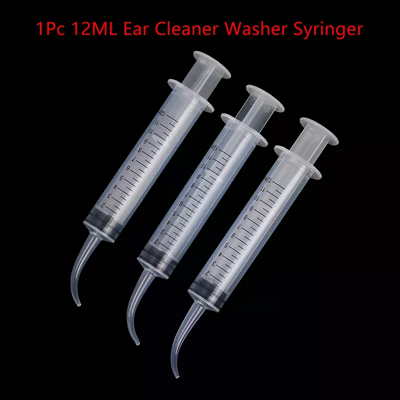 

12ML earwax cleaning, wax removal, earwax hygiene products, ear washers, syringes, bent tubes, rubber tubes, earwax cleaning