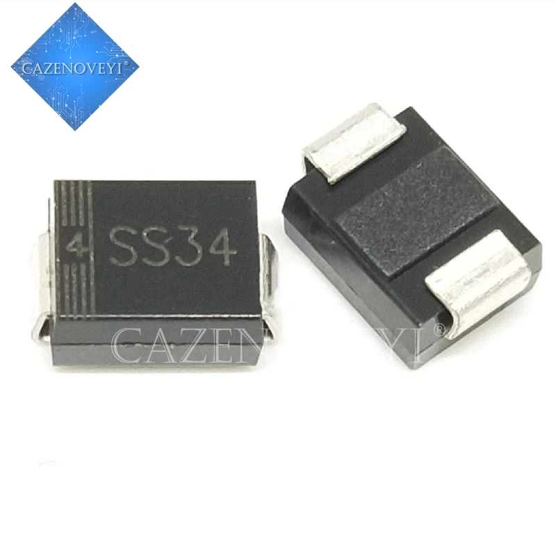 

50 шт./лот 1SS34BF S34B SS34 SS34B SMB-SMBF выпрямитель Шоттки поверхностного монтажа 100% Новый оригинальный строительный выпрямитель