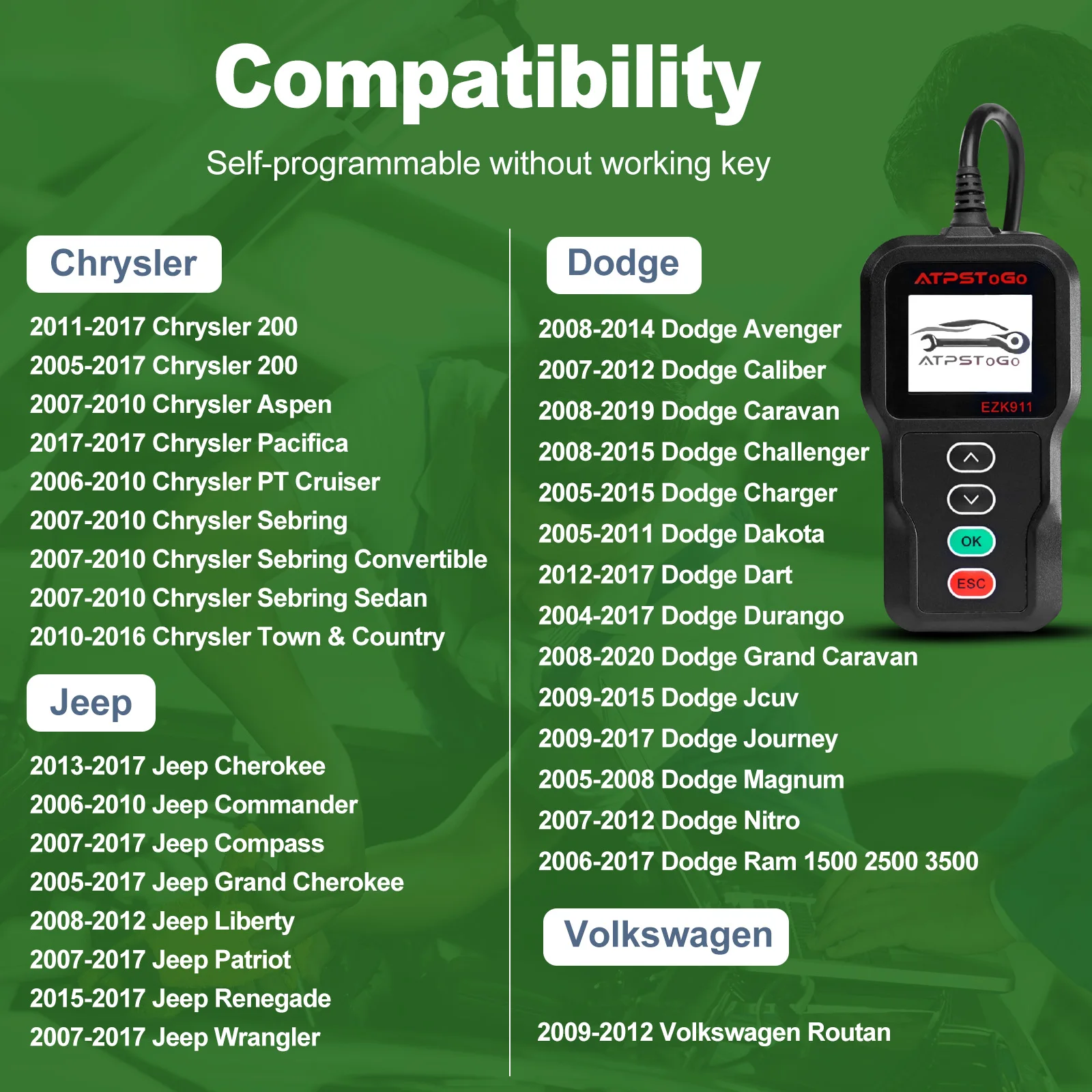 Variant: only Programer tool